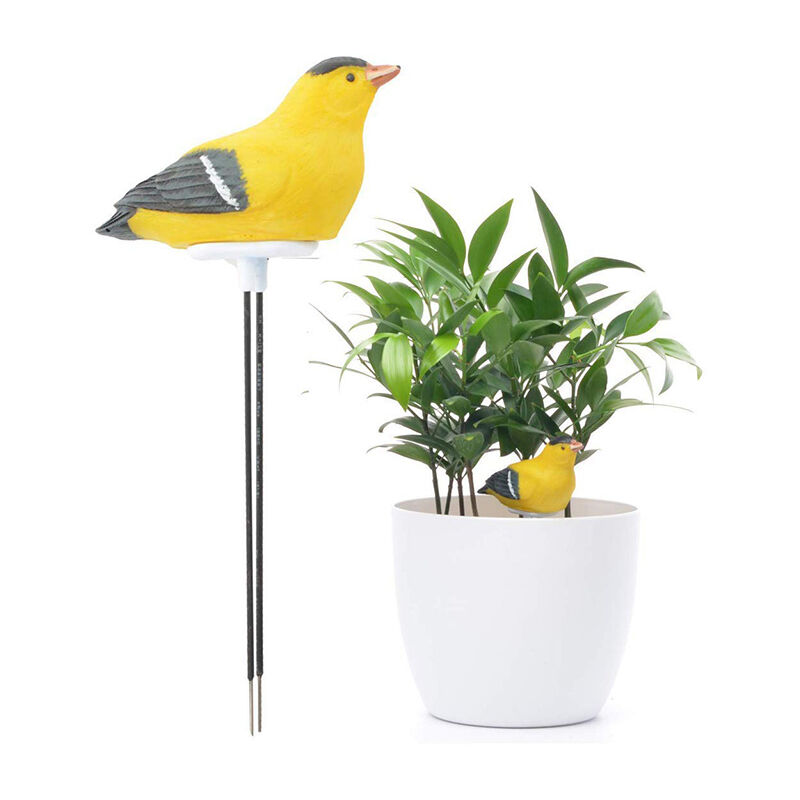 Boden Feuchtigkeits Messer BewäSserung Alarm Pflanze Wasser Tester Hygrometer Sensor Garten Werkzeug Kit für Pflanz Gefäß Erinnern Warnen (Gelb)