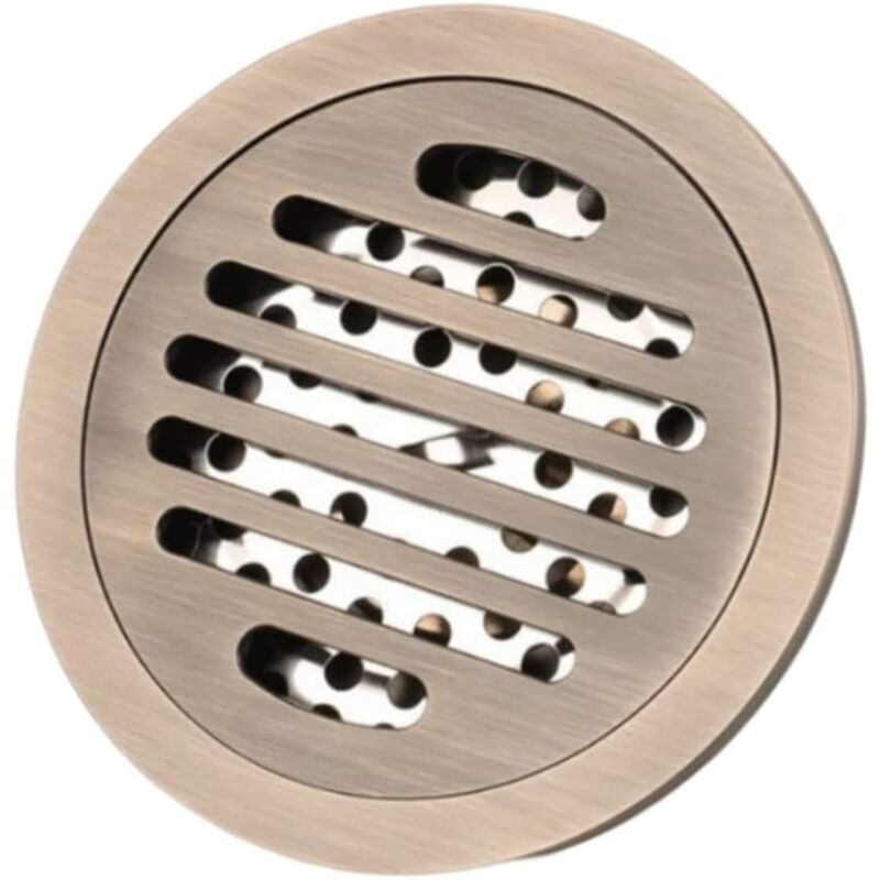 Bodenablauf, Abfallablaufabdeckung, Duschablauf für den Badezimmergarten im Freien, geruchshemmender Bodenablauf