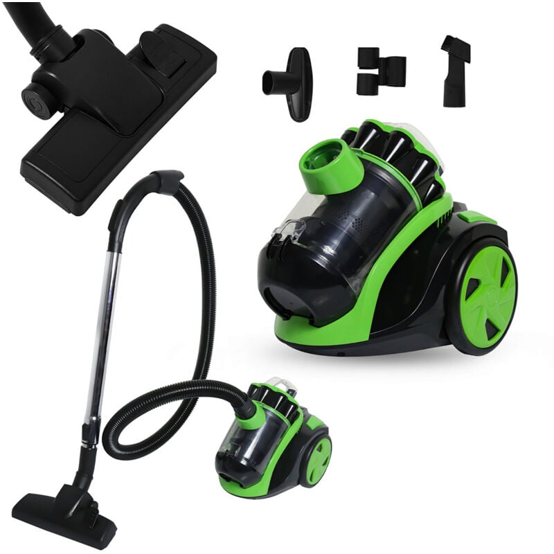 Bodenstaubsauger Staubsauger Beutellos. für Hart- und Teppichböden. Fugendüse.HEPA-Filter. 900 W. 3.0 l