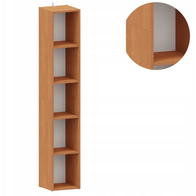 BODO DUAL R30O Erle Büroregal offene Bücher Ordner Fotos