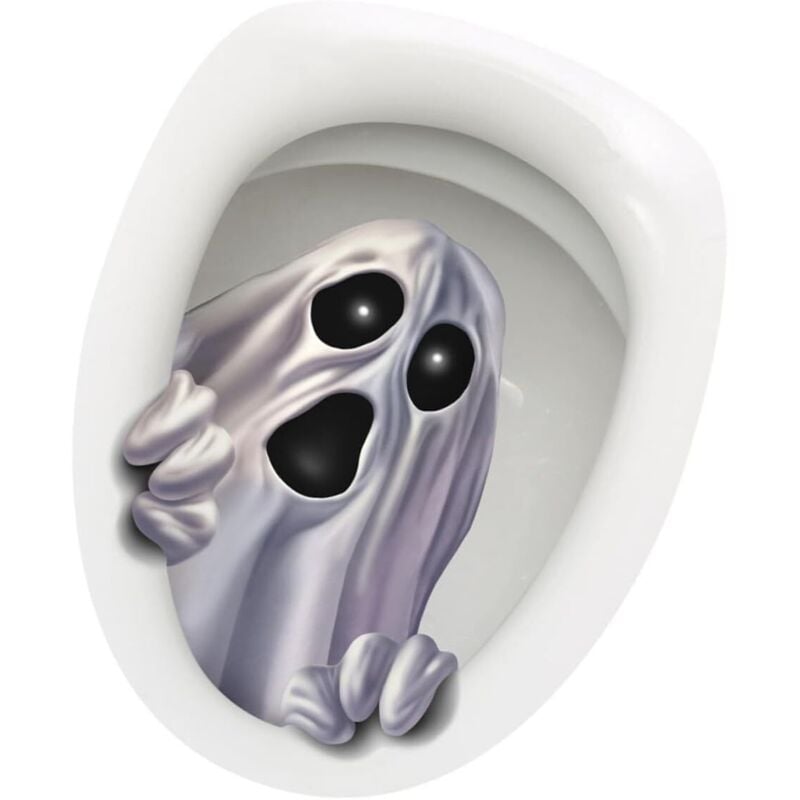 Bogen Halloween-Dekorationen, Heimdeko-Aufkleber, Spukhaus-Toilettendekoration, Halloween-Ornament, Halloween-Poster, Wandaufkleber, Applikationen,