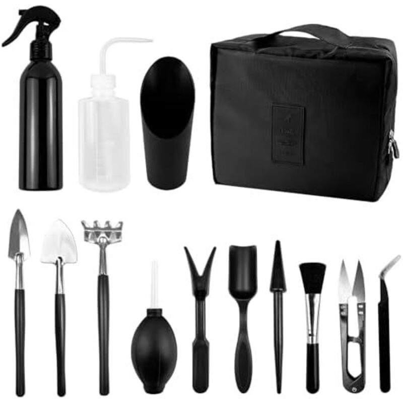 Bonsai Werkzeug, Bonsai Starter Kit, Bonsai Set Starter Kit Werkzeug, Garden Tool, Mini Garden Tools Set, Bonsai Werkzeug for Indoor Plants and