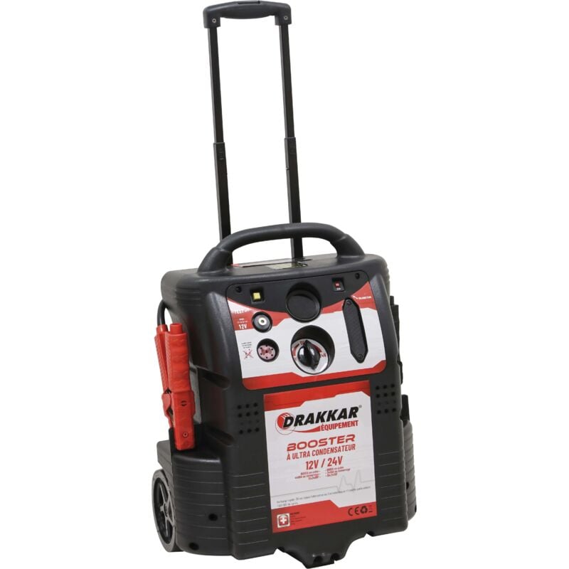 Booster a ultra condensator 12v/24v 10x3000f DRAKKAR EQUIPEMENT - 04593