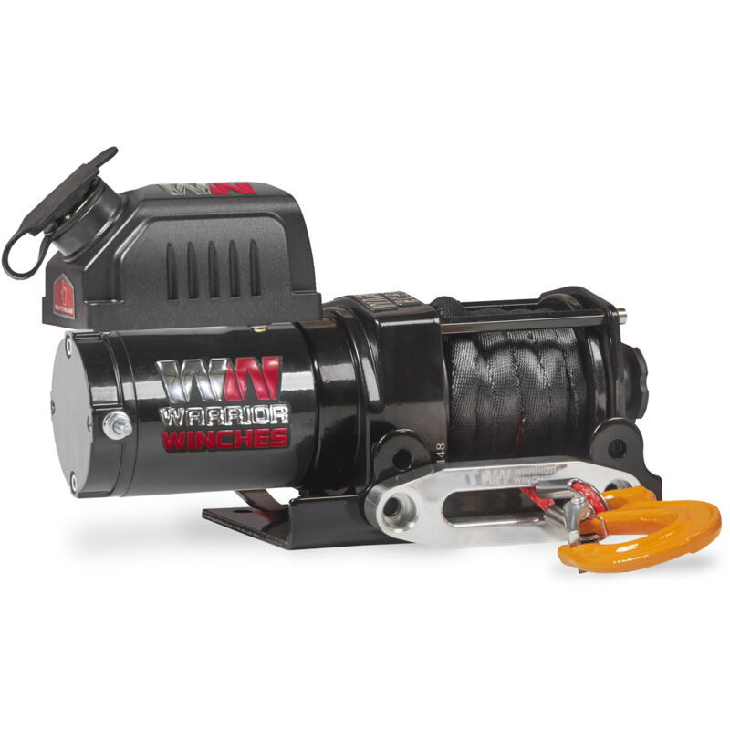 Atv/utv Quad Elektrische Seilwinde Warrior ninja 2000LB a 907 kg 12 v Kunststoffseil