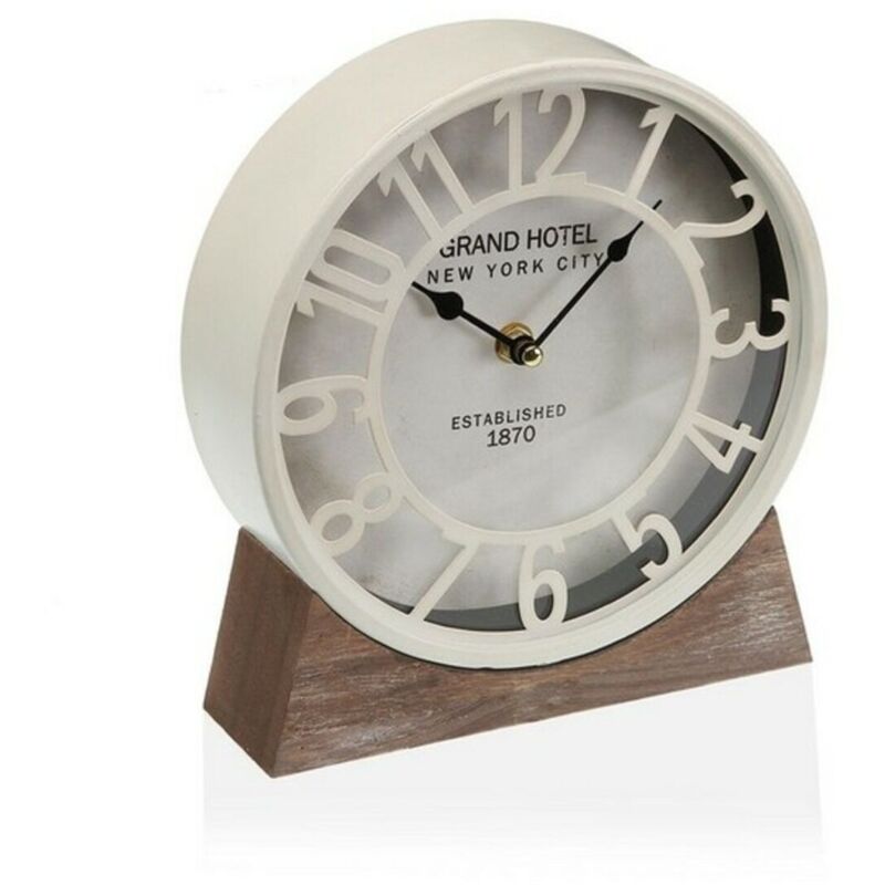 Bordur Versa Weiß Holz MDF (20 x 20 x 6 cm) (Ø 20 cm)