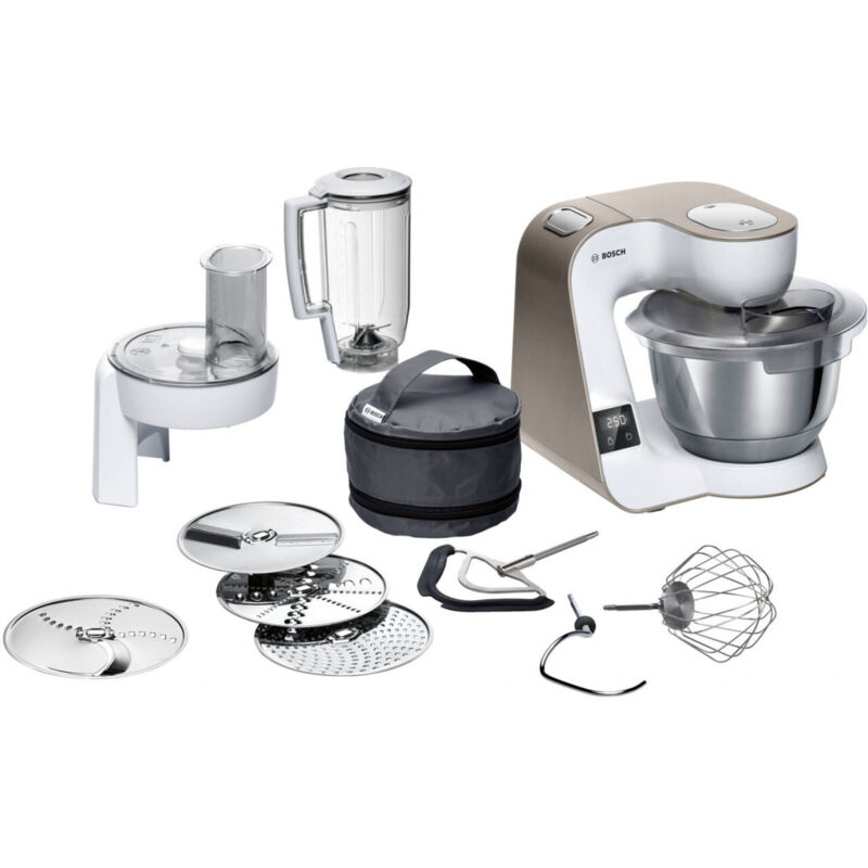 Bosch - MUM5XW20 Küchenmaschine 1000 w 3,9 l weiß / champagne