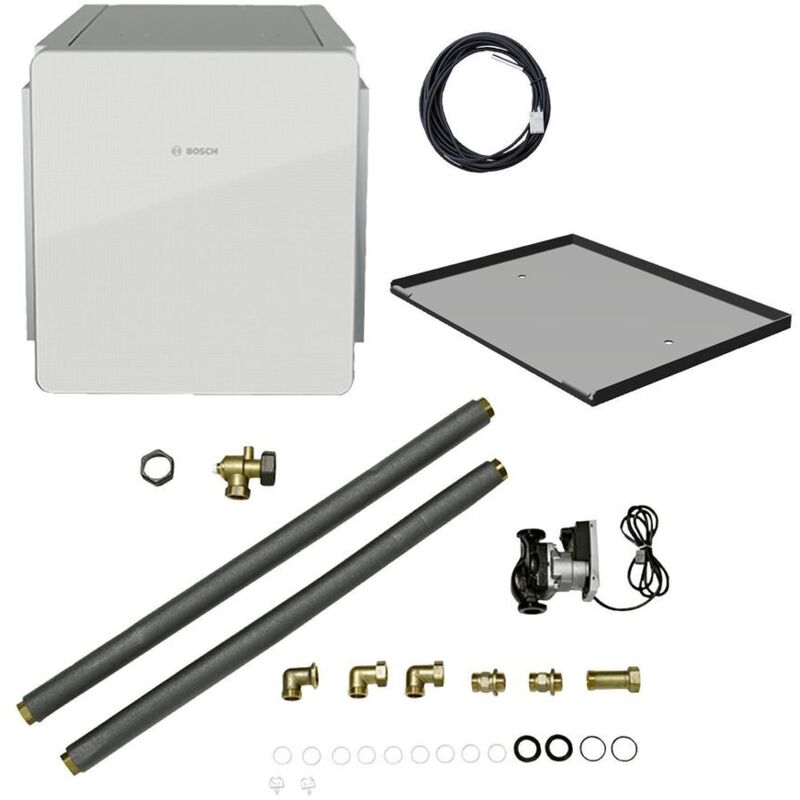 BOSCH Paket Warmwasserspeicher Bopa WH103, WH 160-3 P2B, Rohrgruppe BCC33-HE