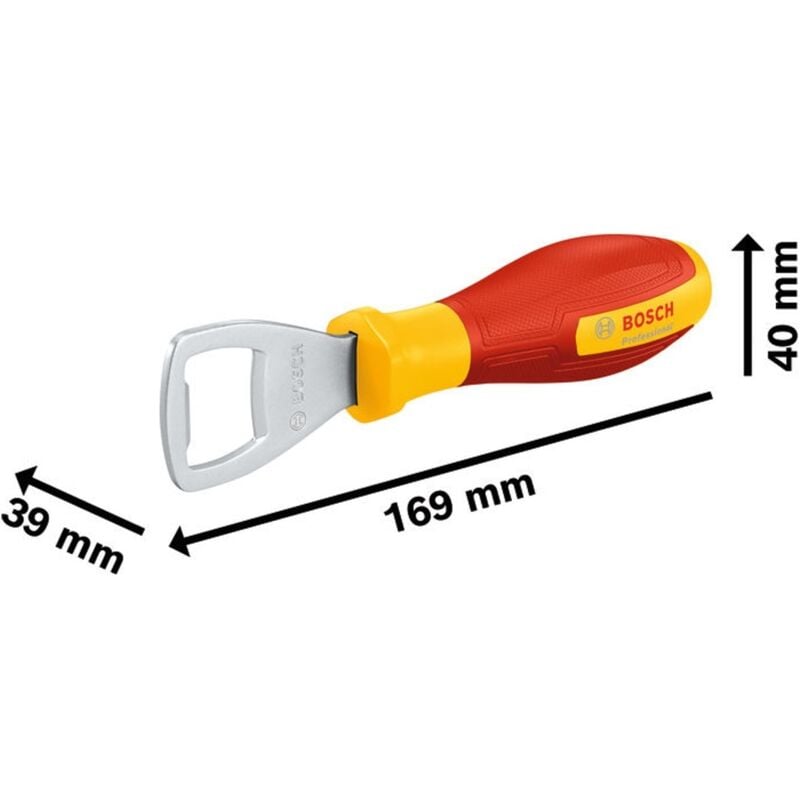 Bosch Professional Bosch Flaschenöffner gelb/rot