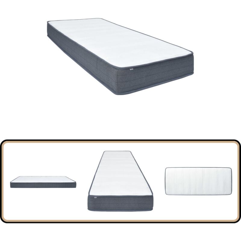 Boxspringbett-Matratze 200 x 90 x 20 cm - Boxspringbett - Matratze - Liegekomfort - Federsystem - Schaumstoff