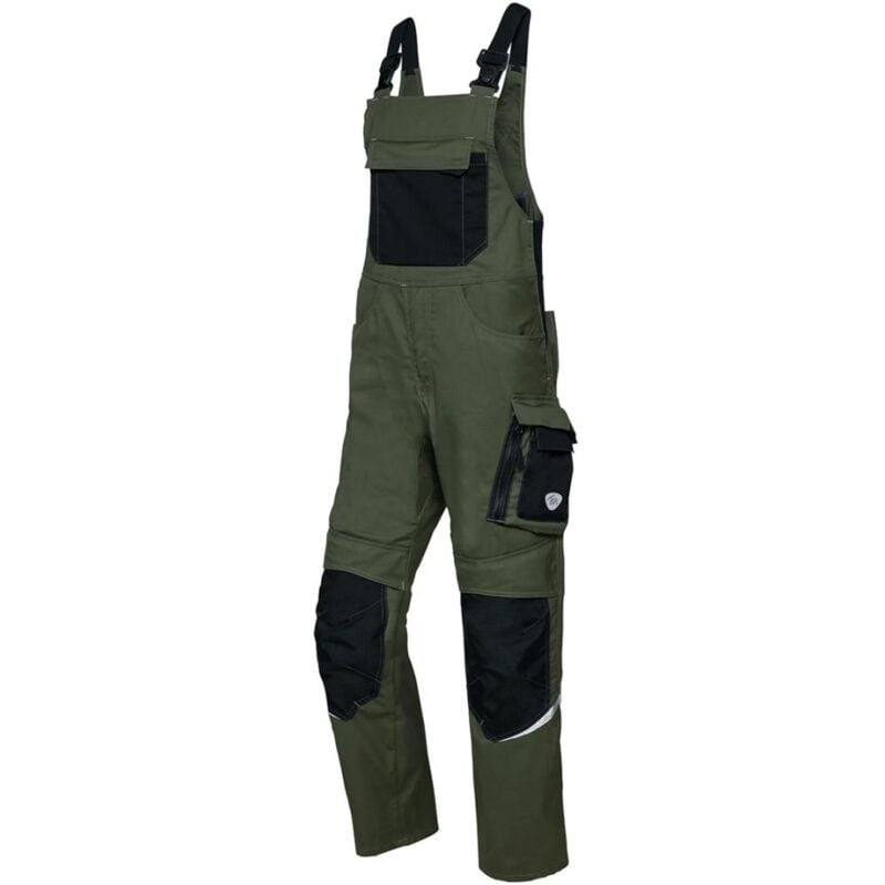 Bp Arbeitslatzhose 1979-570 Gr. 50 oliv/schwarz