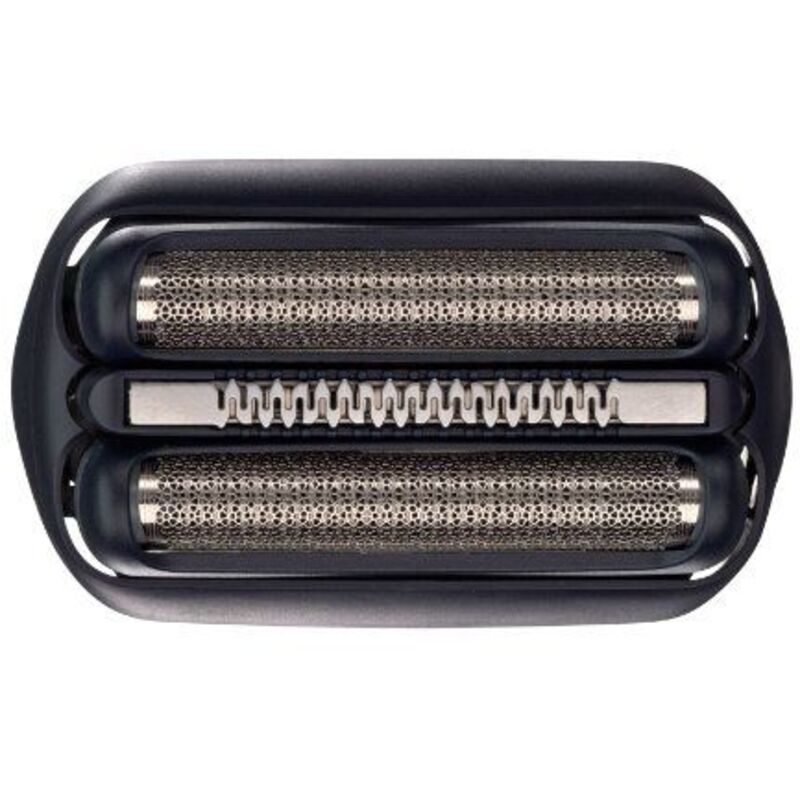 Scherkopf 32B Ersatz-Scherfolie / Scherteil (Profi Ersatzteil für Rasierer), schwarz (072850) - Braun