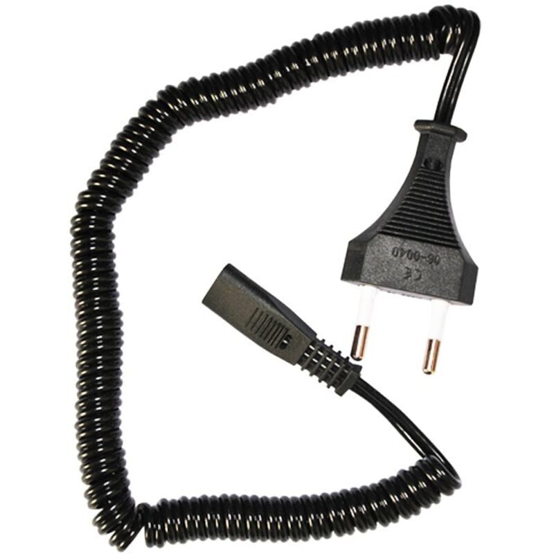 EDM - Braun-PHILIPS Rasierer-Ersatzkabel, 1,8 m, gelockt
