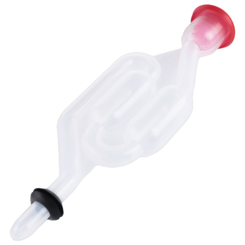 Brauschleusen-Kit, 6 Schleusen und 12 Dichtungsringe, Kunststoff-Weinschleuse zum Fermentieren, Brauen, , Wein, Sauerkraut