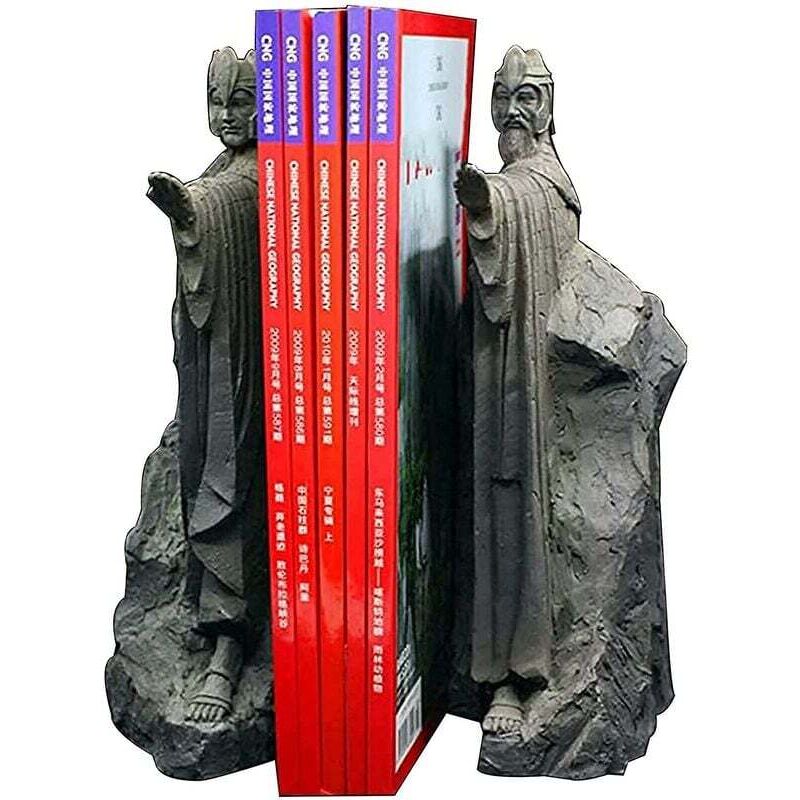 Buchstützen Buchstütze Herr der Ringe Hobbit Buchdeko Resin, Dekobuch
