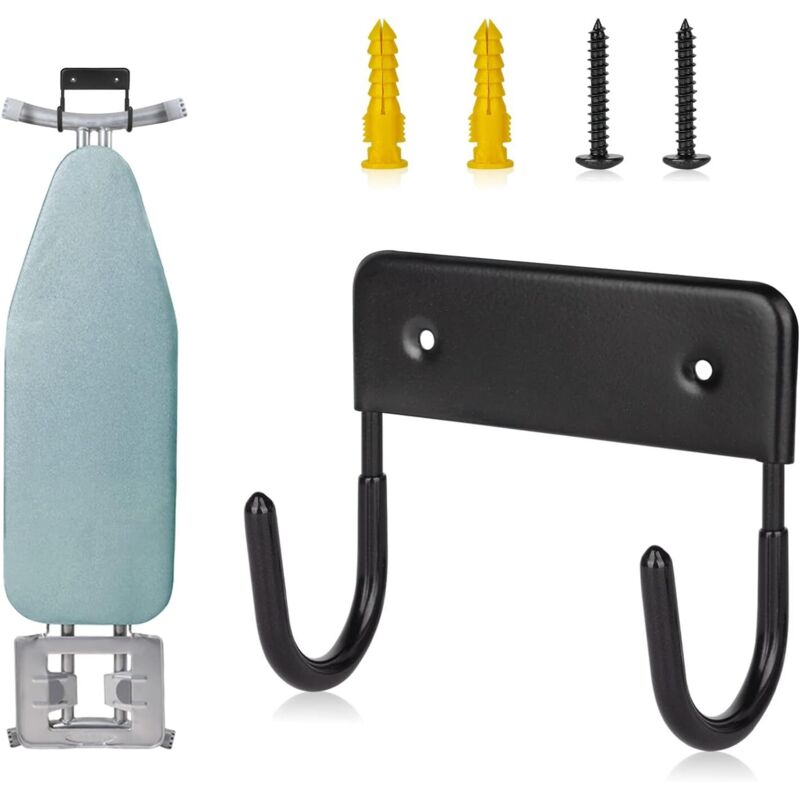 Bügelbrett-Wandhalterung, Bügelbretthalter-Organizer-Wandhalterung, Bügelbretthalter-Wandregal, für Waschküchen