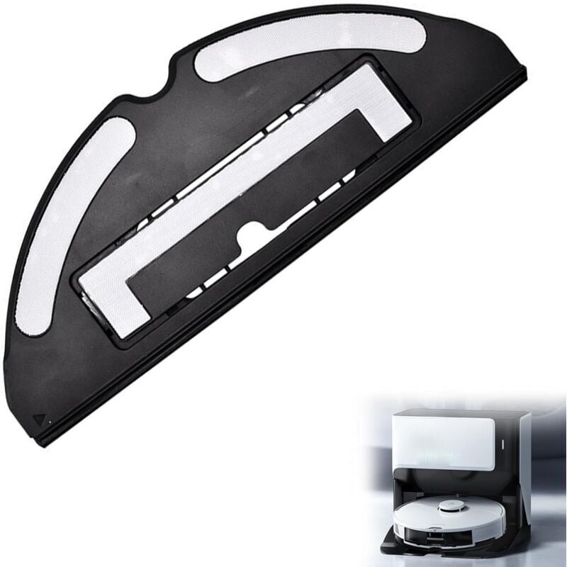 Bürstenhalter für Roborock T7S/T7S PLUS/G10/S7/S70/S75/S7MAX Staubsauger – Roborock S7 Zubehör – Motorisierter Bürstenhalter – Schwarz