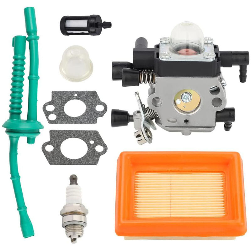 C1Q-S202 Vergaser mit Luftfilter und Kraftstoffleitung für Stihl MM55 MM55C Motorhacke, ersetzt 4601 120 0600
