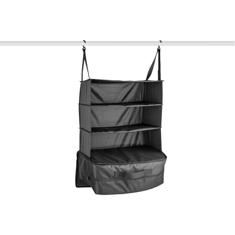 Camping Wandregal Camping Regal Schwarz 46035 - Calima