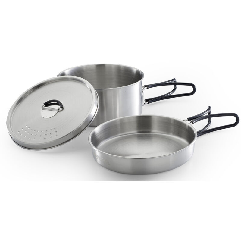 Campingaz - Trekking-Geschirrset aus Edelstahl, 3-teilig Geschirr-Set