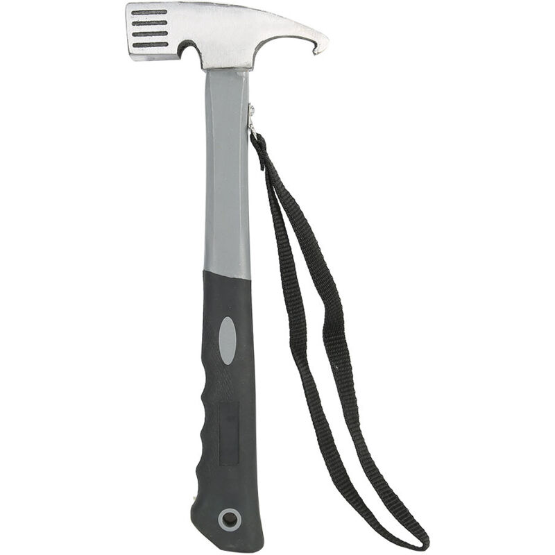 Campinghammer, stoßfester Heringsnagelzieher, Hammer aus Aluminiumlegierung, komfortabler Sonnenschutz für Wanderungen, Regenschutzplane für Markisen.