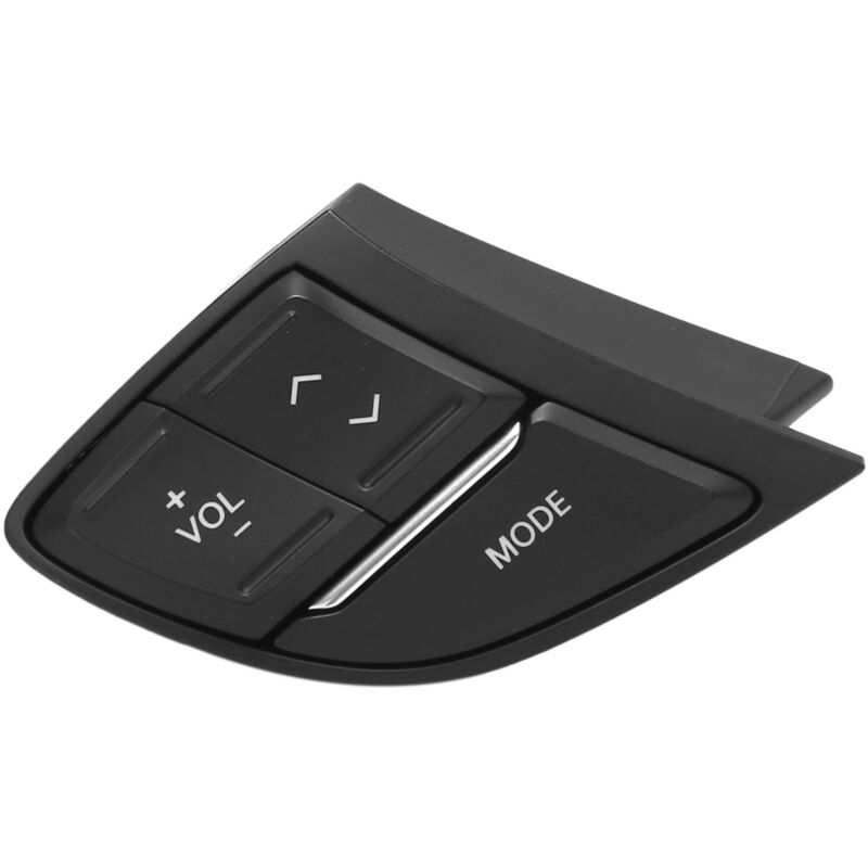 Carbon Fiber Auto Lenkrad Taste Aufkleber Abdeckung Trim Aufkleber