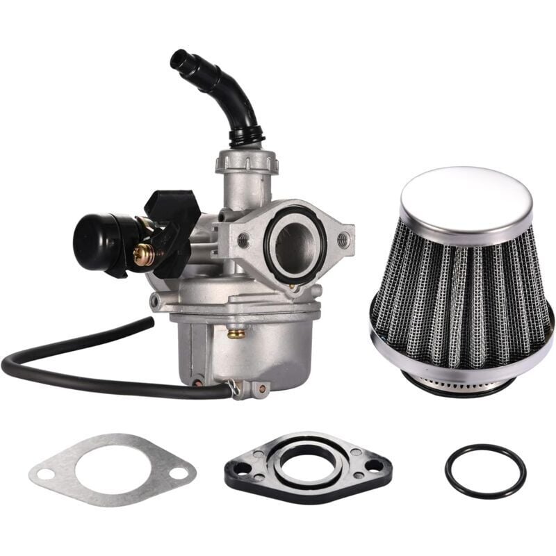 PZ19 Vergaser mit Luftfilter Ersatz für Kazuma Taotao Baja Roketa SUNL XR/CRF 50cc 70cc 90cc 110cc 125cc ATV Dirt Pit Bike Go Kart 4 Wheeler