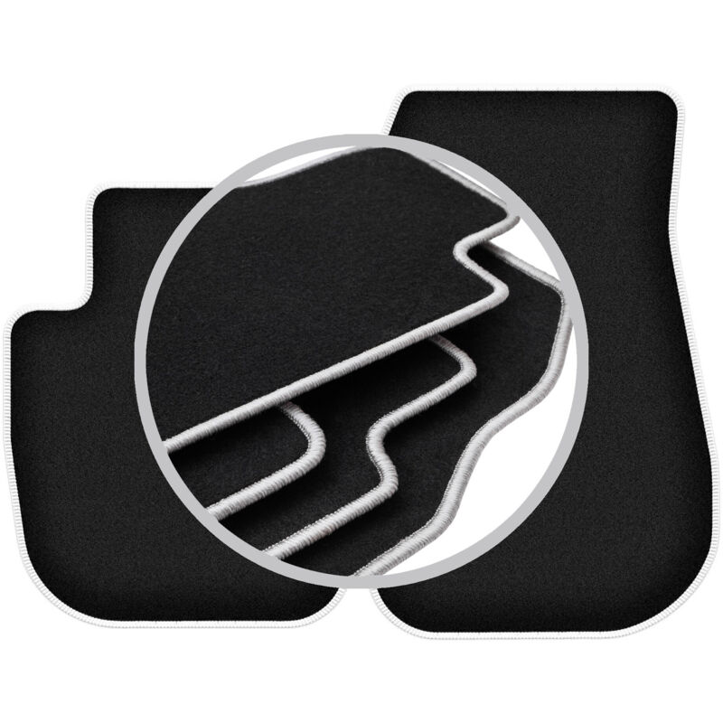 CARLUX-SILVER Autofußmatten für: BMW Z4 G29 0 (2019-2022)