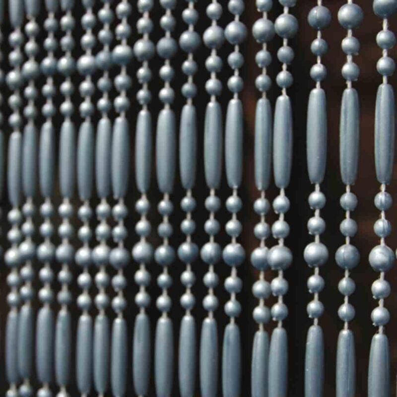 Türvorhang 'Fréjus 5' 90 x 210 cm grau