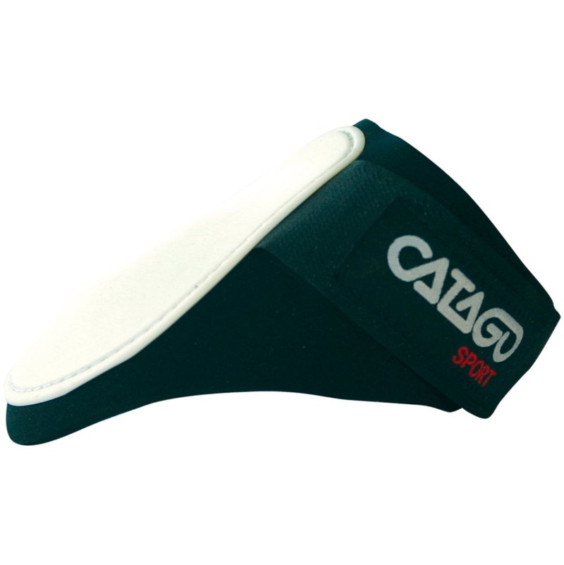 CATAGO Hartschalen Streichkappen für Pferde - weiß - Vollblut / Cob