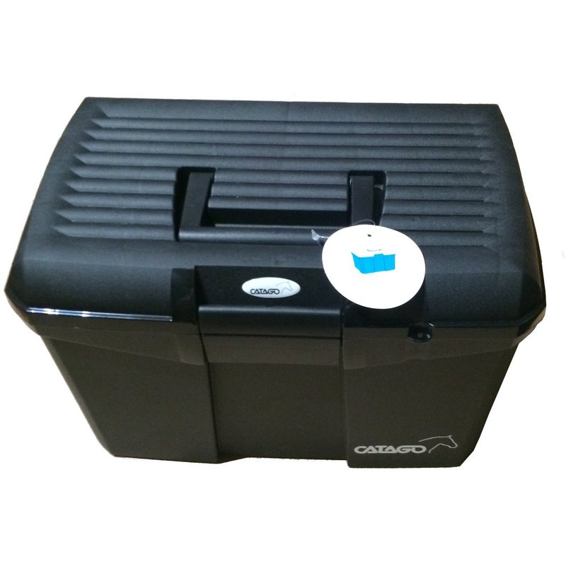 CATAGO Pferde Putzbox - schwarz