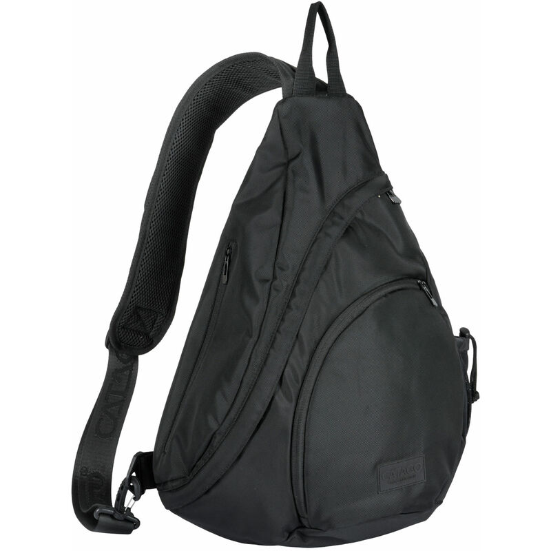 Catago Schultertasche für den Reithelm - schwarz