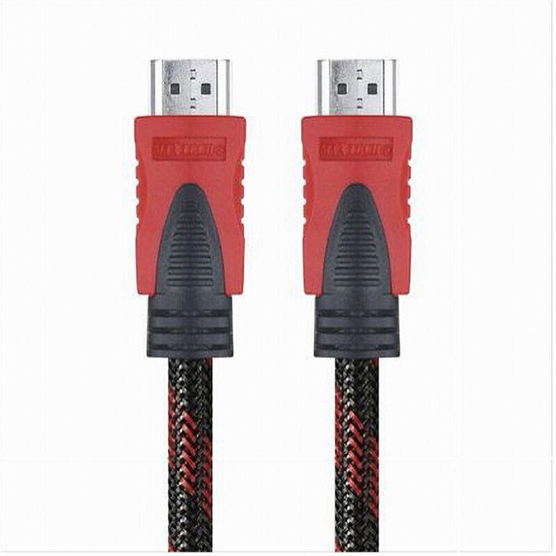 Trade Shop Maxtech HDMI-RT3M 3M geschirmtes hdmi-zu-hdmi-kabel für 1080P 24K video -