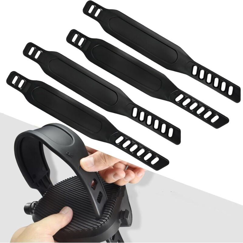 CCYKXA 2 Paar Apartmentgurte – Fahrradfußclips, Zubehör für Heimtrainer