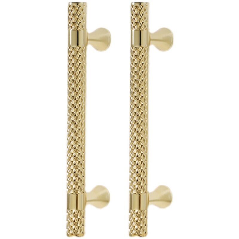 6 Stück Gold Möbelgriff, Küchengriffe Lochabstand 128 mm, Schubladengriff aus Zinklegierung, Gold Türgriff, Schlafzimmer Kleiderschrank Griff für