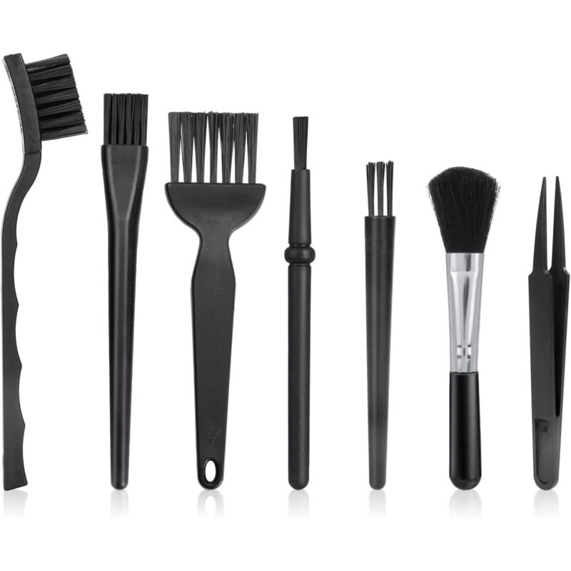 7-teiliges Antistatik-Bürsten-Computer-Reinigungsbürsten-Staubbürsten-Computer-Tastatur-Bürsten-Kit - Ccykxa