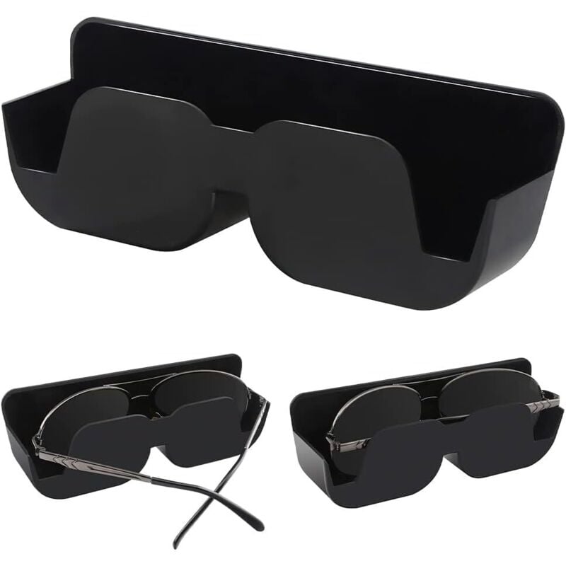 Ccykxa - Auto-Brillenetui, Brillenhalter für Auto, selbstklebender Brillenhalter für Auto, Brillenhalter für Auto, Brillenhalter für Auto,