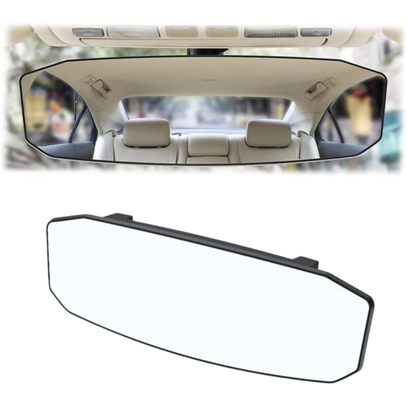Auto-Innenrückspiegel, Ersatz-Panorama-Rückspiegel für den Auto-Innenraum, Weitwinkel-Rückspiegel, Auto-Innenspiegel, blendfreier Auto-Rückspiegel