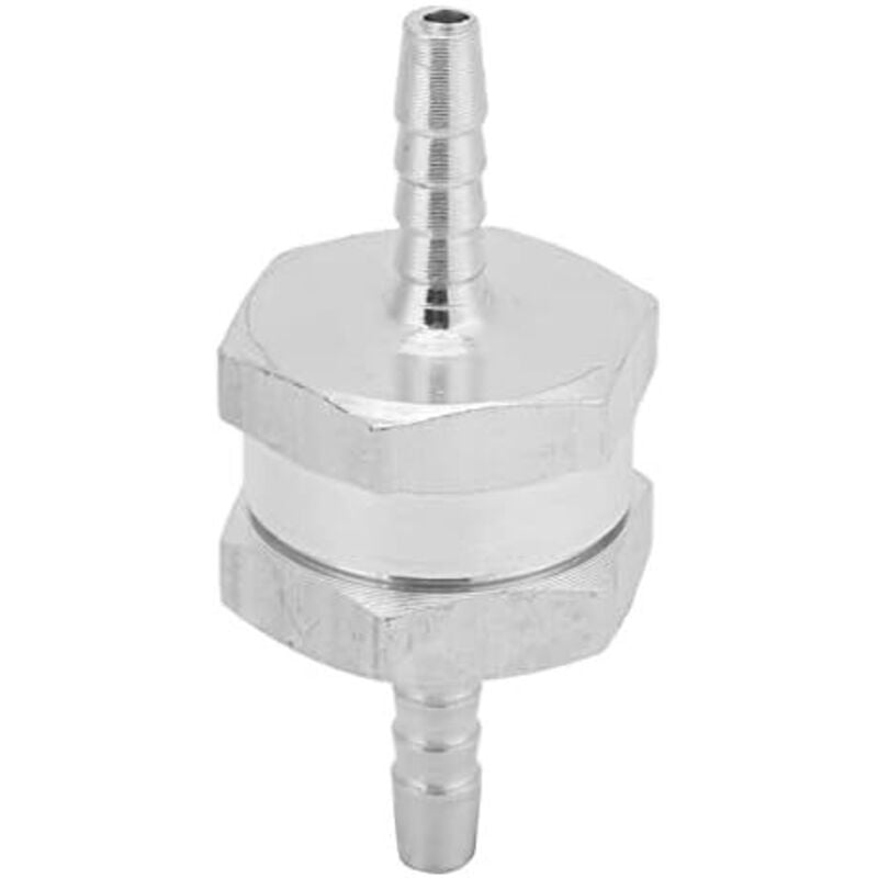 CCYKXA Einweg-Rückschlagventil, universelle Aluminiumlegierung für Kraftstoff, Benzin, Öl, Benzin, Wat(4mm)