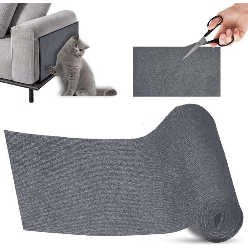 CCYKXA Kratzbaum fürs Sofa, Kratzschutz für Teppiche, einfach zuschneidbar, für Möbel, Wände, Sisal und Teppiche, DIY-Sofaschutz mit Krallenschutz