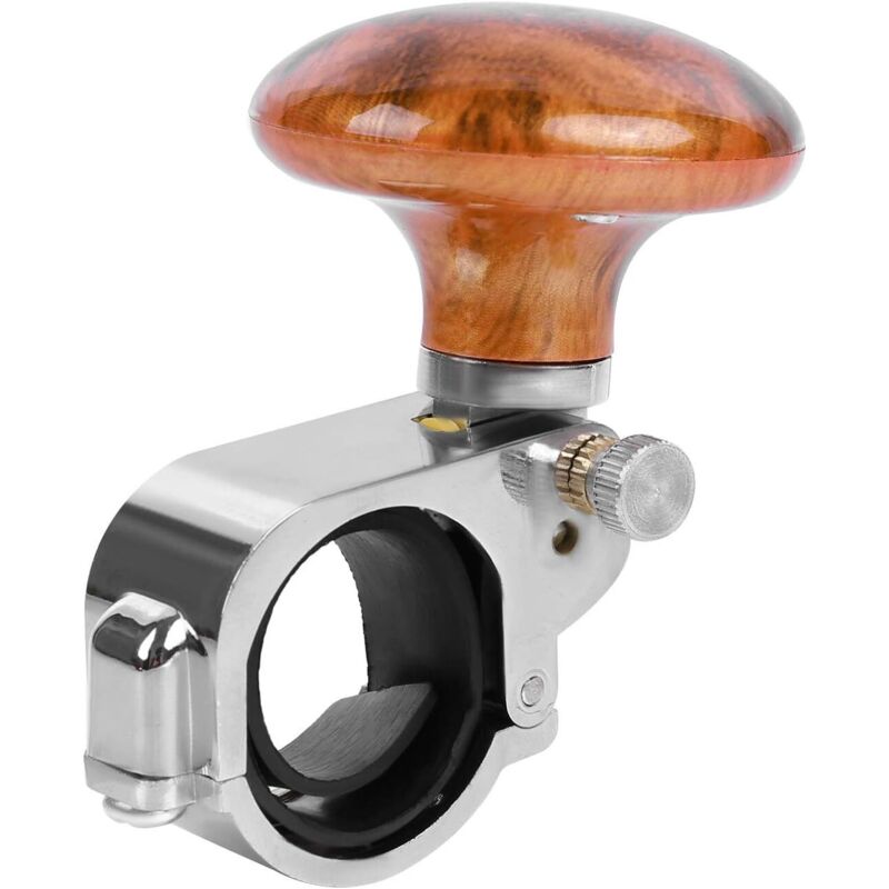 Lenkradknopf, Auto-Lenkradknopf, Auto-Power-Griff-Spinner-Lenkrad-Booster für Boote, Autos, LKWs, Traktoren - Ccykxa