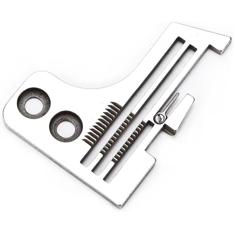 CCYKXA Nähmaschinenzubehör aus Edelstahl, Stichplatte, einfach zu bedienen, zu installieren, Kleinteile für Vierfaden-Overlock-Nähmaschine