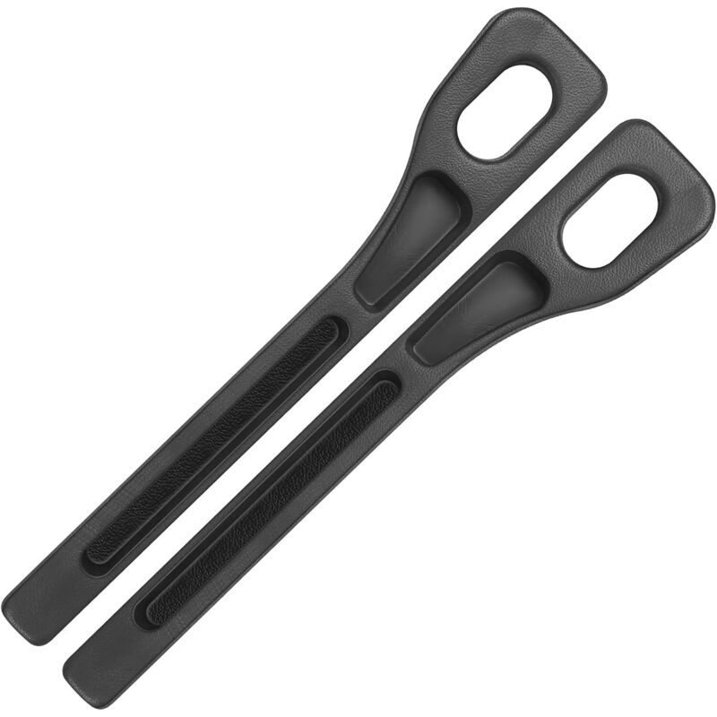 CCYKXA Stück universeller Autositz-Lückenfüller, Autositz-Slot-Organizer, Sitzlückenfüller, Universal-Organizer, Autositz-Aufbewahrung (Schwarz)