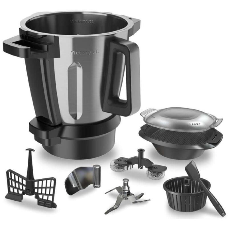 Cecotec Mambo Cooking Pitcher & Zubehör Victory Pitcher & Zubehör. Kompatibel mit the Modell de Mambo Cooking, Victory Krug, Profi Zubehör, Edelstahl