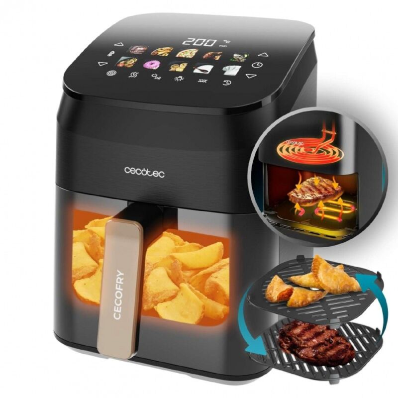 Lfreie Fritteuse Cecofry&Grill Smokin' 4500 - Cecotec