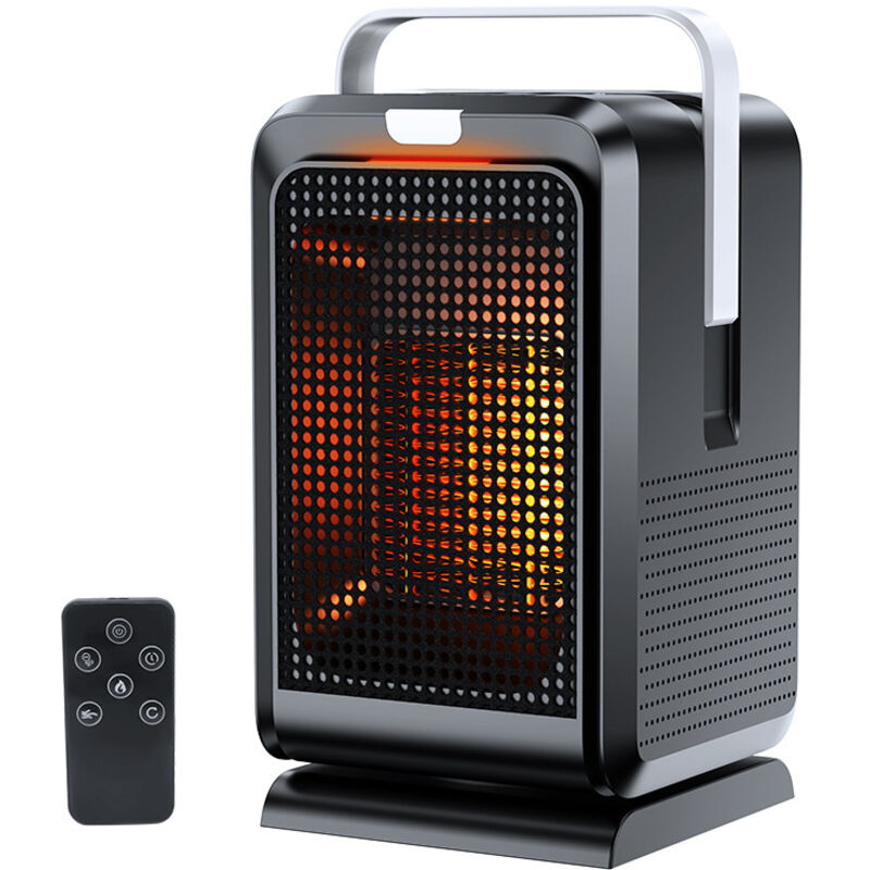 Desktop-Heizung kleine tragbare Haushaltsheizung kalt und warm Dual-Use-PTC Geschwindigkeit Wärme Schüttelkopf elektrische Heizung YMYNY