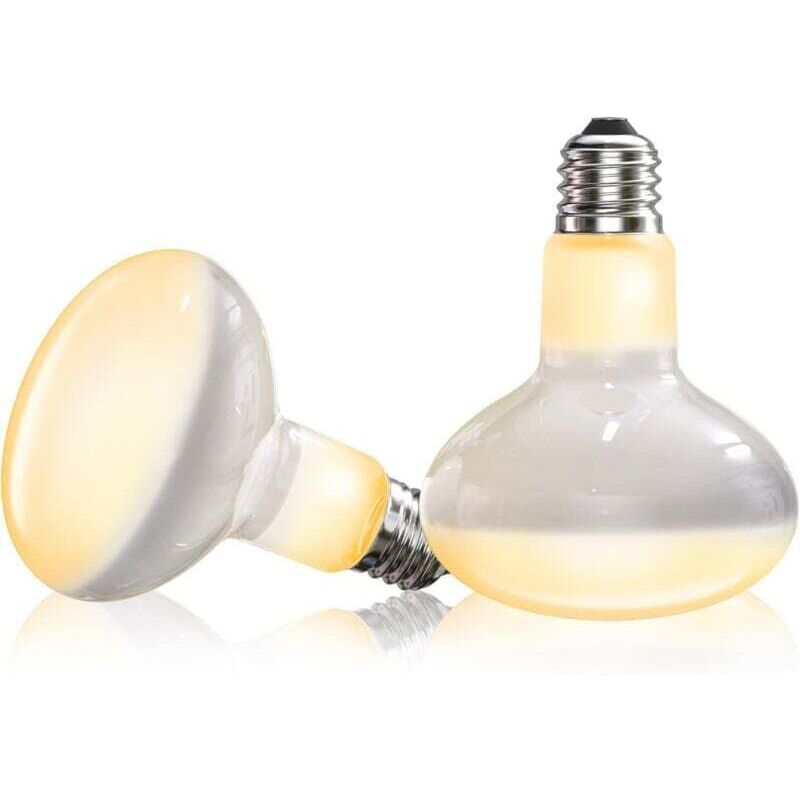 Chauffage pour terrarium 100W, ampoule chauffante à intensité variable E27, convient aux poussins, tortues, lézards, serpents et autres reptiles et