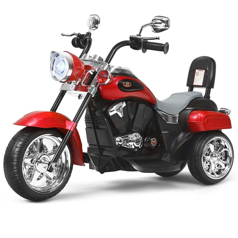 Chopper style motorrad elektromotorrad kindermotorrad motorrad 91 x 48 x 64 cm rot schwarz