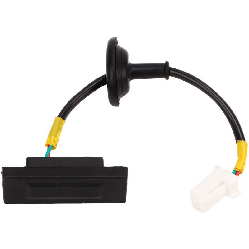 CHOYCLIT 1 Stück ABS-Kratzschutz-Heckklappen-Kofferraum-Entriegelungsknopf 81260 1W220 Ersatz für Kia Picanto TB 2011 2017, für Kia Rio Mk3 2011 2017