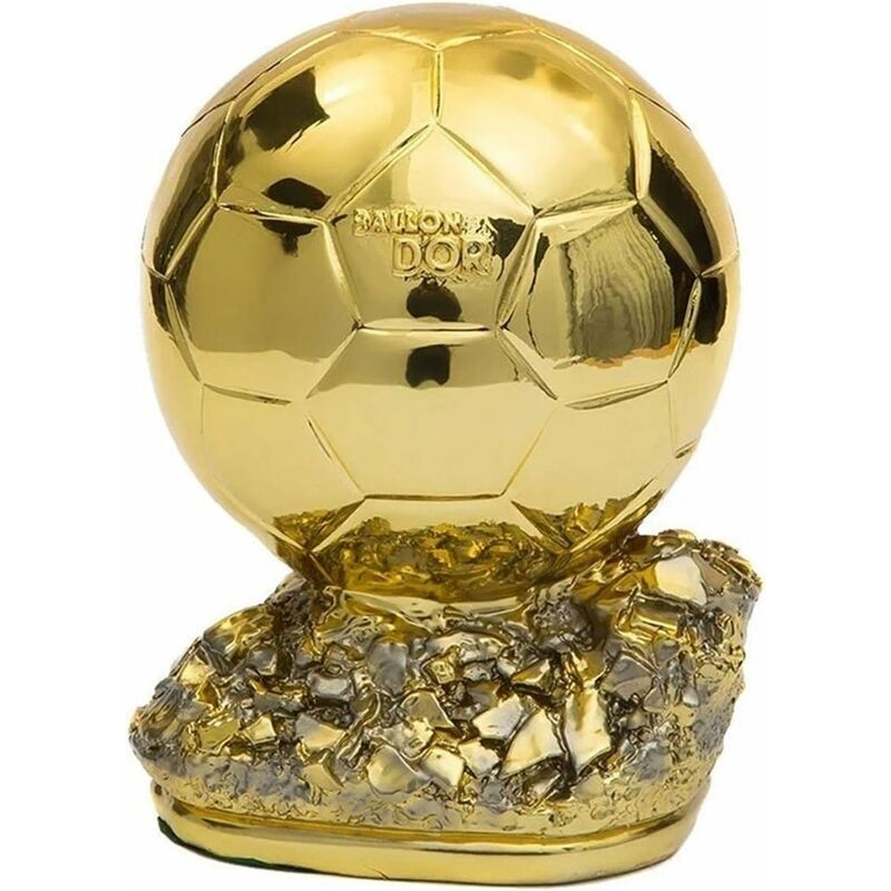 CHOYCLIT Goldener Ballon Fußball-Champion-Trophäe Goldener Ball Fußball-Trophäe Bester Spieler Auszeichnungen