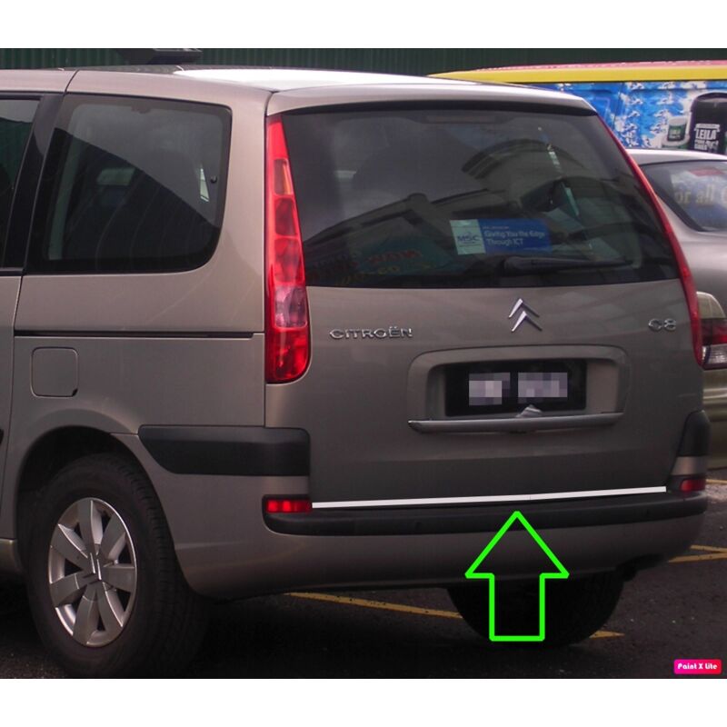 Citroen C8 - CHROMLEISTE Chrom Heckklappe Tuning